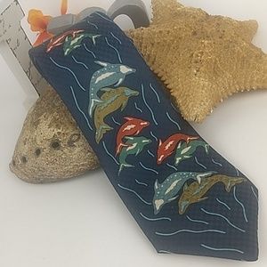 🐬Australia dolphin tie